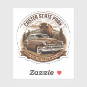 Custer State Park South Dakota Sticker (Vel)