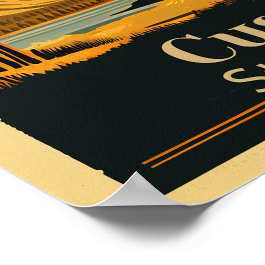 Custer State Park Square  Poster (Hoek)