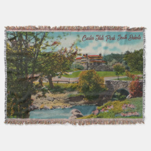 Custer State Park Throw Blanket Deken