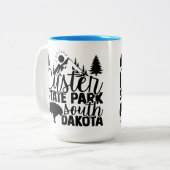 Custer State Park Tweekleurige Koffiemok (Voorkant links)