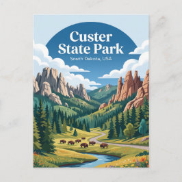 Custer State Park VS Briefkaart
