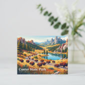 Custer State Park VS Briefkaart (Staand voorkant)