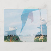 Custer's Ghost Briefkaart (Voorkant)