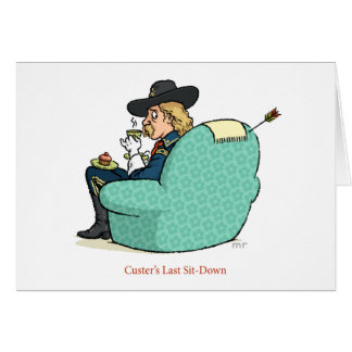 Custer's laatste sit-down kaart