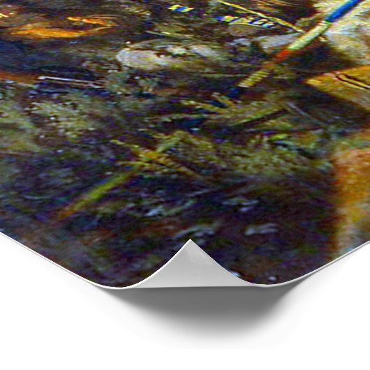 Custer's laatste standaard Edgar Samuel Paxson 189 Poster (Hoek)