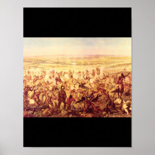 Custer's last Fight', Onbekend_Art van Amerika Poster