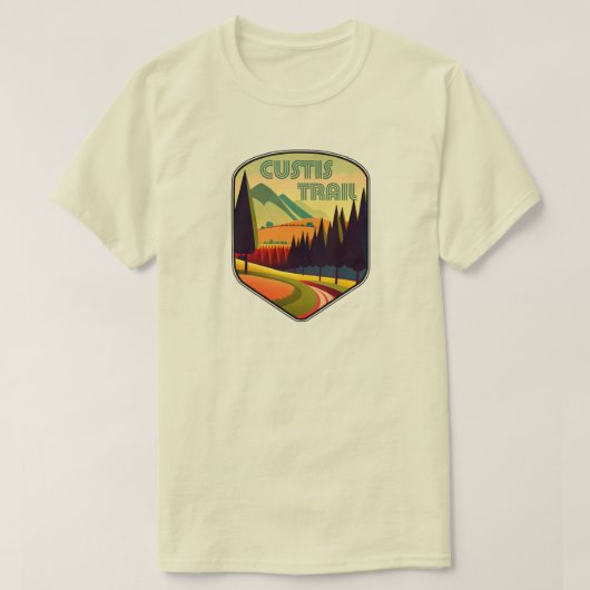 Custis Trail Virginia Kleuren T-shirt (Design voorkant)