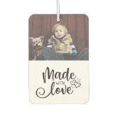 Custo Photo | Gemaakt van liefde Luchtverfrisser (Voorkant)