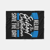 Custodian Fleece Deken (Voorkant (Horizontaal))