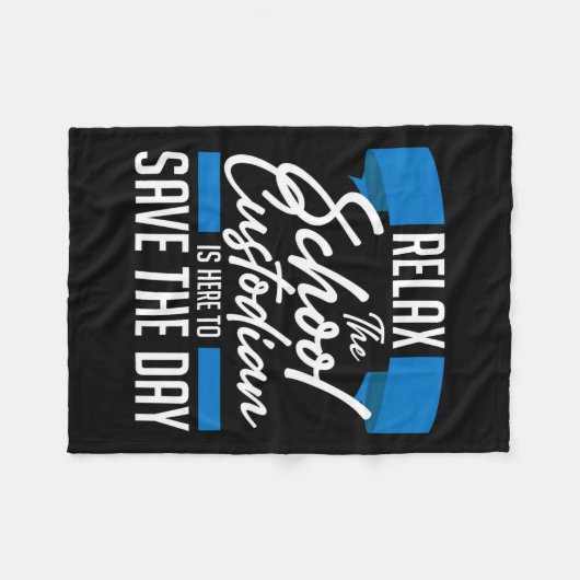 Custodian Fleece Deken (Voorkant (Horizontaal))