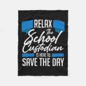 Custodian Fleece Deken (Voorkant)