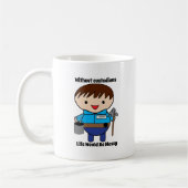 Custodian Janitor Appreciation Funny Personalize Koffiemok (Links)