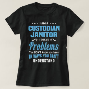 Custodian Janitor T-shirt