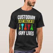 Custodian Keys Janitor Guard Caretaker Porter Hose T-shirt (Voorkant)