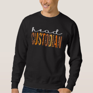 Custodian Leopard Squad Cute Herfst herfst dan Trui
