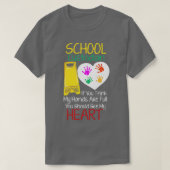 Custodian School Bewaker Grappige Household T-shirt (Design voorkant)