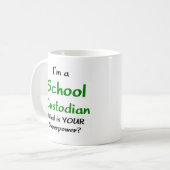 custodian school koffiemok (Voorkant links)
