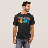 Custodian Squad Appreciation Week Terug naar schoo T-shirt (Voorkant volledig)