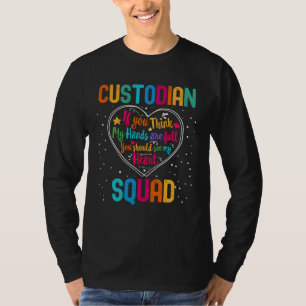 Custodian Squad Appreciation Week Terug naar Schoo T-shirt