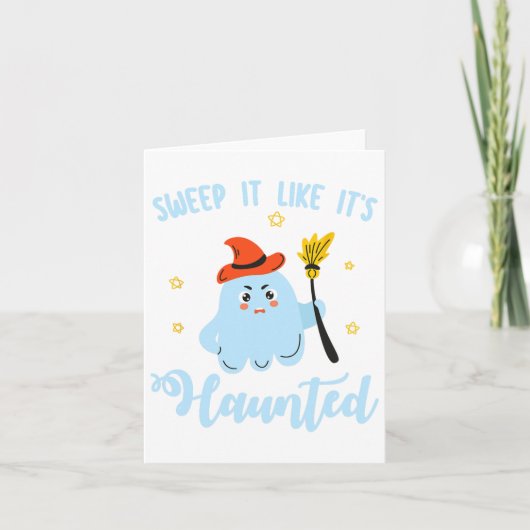 Custodian Squad Terug naar School Janitor Custodia Kaart (Voorkant)