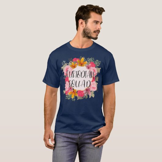 Custodian Squad Waardering Leraar Vrouwen T-shirt (Voorkant volledig)