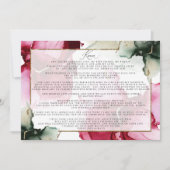 Custom2 Christine Vows Sage Roze Abstract (Voorkant)