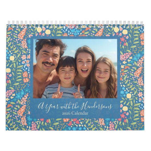Custom 12-Month Photo Calendar – Holiday Gift Kalender (Hoes)