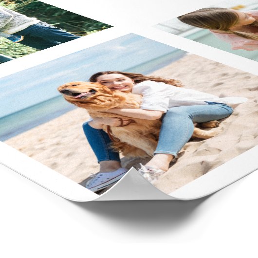 Custom 14 Photo Collage Poem Poster (Hoek)