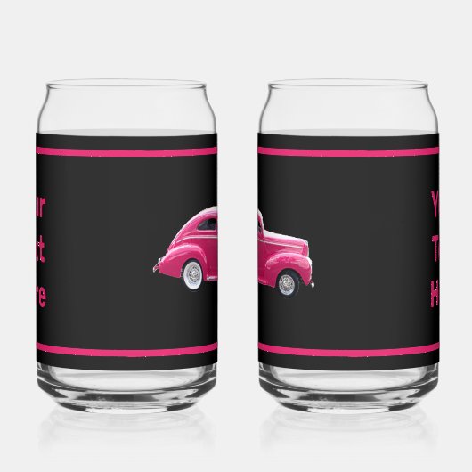 Custom 1940 Famous American Make Sedan Blikvorm Glas (Rechts)