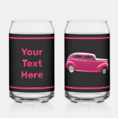 Custom 1940 Famous American Make Sedan Blikvorm Glas (Achterkant)