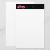 Custom 1940 Famous American Make Sedan Briefpapier (Voorkant / Achterkant)