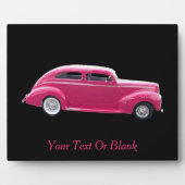 Custom 1940 Famous American Make Sedan Fotoplaat (Voorkant)