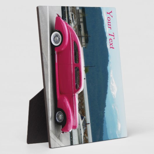 Custom 1940 Famous American Make Sedan Fotoplaat (Zijkant)