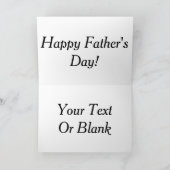 Custom 1940 Famous American Make Sedan Kaart (Binnen)