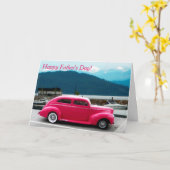 Custom 1940 Famous American Make Sedan Kaart (Gele Bloem)