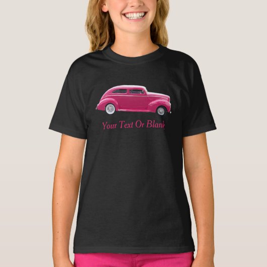 Custom 1940 Famous American Make Sedan T-shirt (Voorkant)
