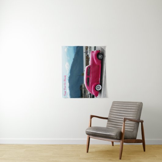 Custom 1940 Famous American Make Sedan Wandkleed (In situ)