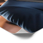 Custom 1 Foto 8e bruiloft Jubileum Welkom Poster (Hoek)