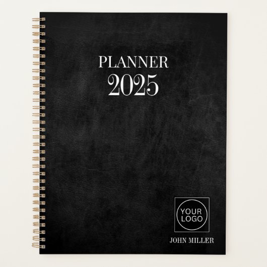 Custom 2025 Bedrijf Logo Simple Kantoor Planner (Voorkant)