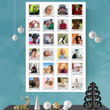 Custom 24 Fotocollage Retro Instant Film & Opmerki