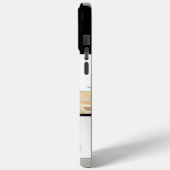 Custom 2 Family Photo & Monogrammed  Case-Mate iPhone Case (Achterkant / Links)