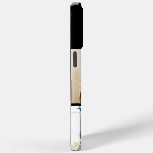 Custom 2 Family Photo & Monogrammed Case-Mate iPhone Case (Achterkant / Rechts)