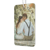 Custom 2 foto paar auto luchtverfrisser (Links)