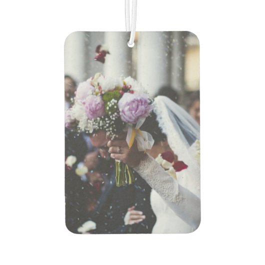 Custom 2 foto paar auto luchtverfrisser (Achterkant)