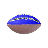 Custom 2 Panel Football with Text and Logo Design (Gedraaid 90)