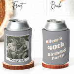 Custom 30th 40th 50th 60th Birthday Crew Blikjeskoeler<br><div class="desc">Custom 30th 40th 50th 60th Birthday Crew Koelbox</div>