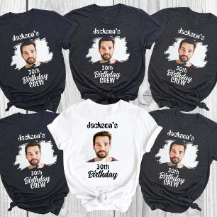 Custom 30th Birthday Crew Tshirt