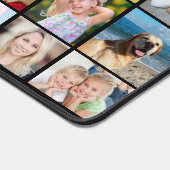 Custom 32 fotocollage zwart bureaumat (Hoek)