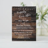 Custom 3 - Rustieke houten lichten gelukkig ooit d Kaart (Staand voorkant)