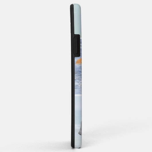 Custom 4 Fotocollage met Positieve Quote Seafoam Case-Mate iPhone Case (Achterkant/rechts)